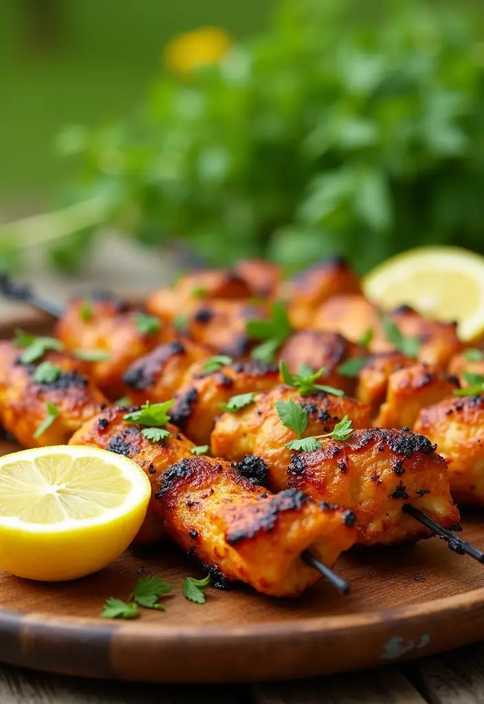 25 Best Gluten-Free Summer Recipes You’ll Love - 1. Grilled Lemon Herb Chicken Skewers