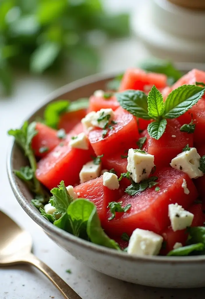 25 Best Gluten-Free Summer Recipes You’ll Love - 11. Watermelon Feta Salad