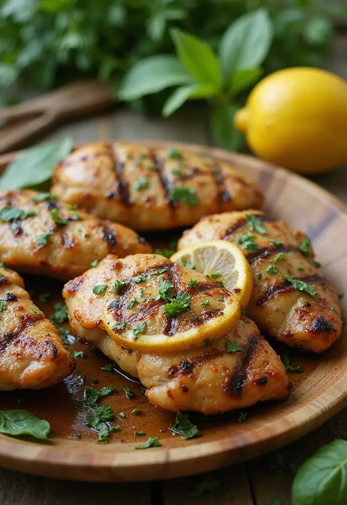 25 Best Gluten-Free Summer Recipes You’ll Love - 19. Lemon Basil Grilled Chicken