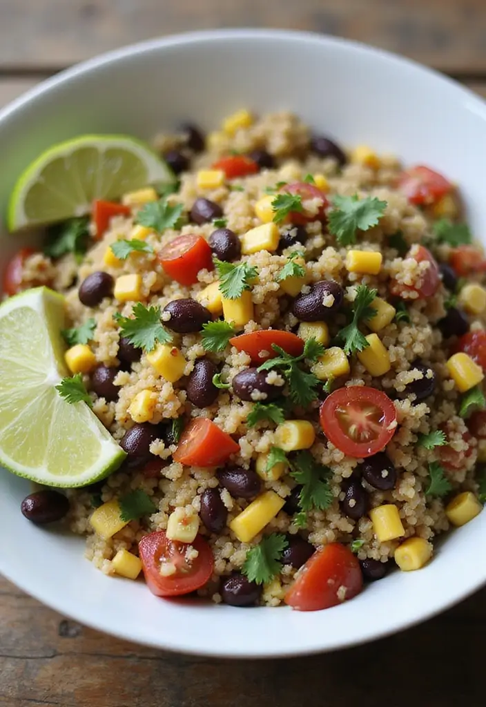 25 Best Gluten-Free Summer Recipes You’ll Love - 2. Quinoa and Black Bean Salad