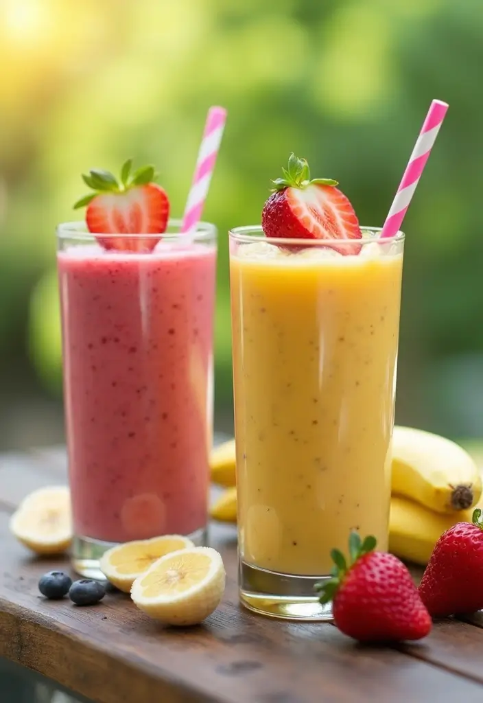 25 Best Gluten-Free Summer Recipes You’ll Love - 22. Strawberry Banana Smoothie
