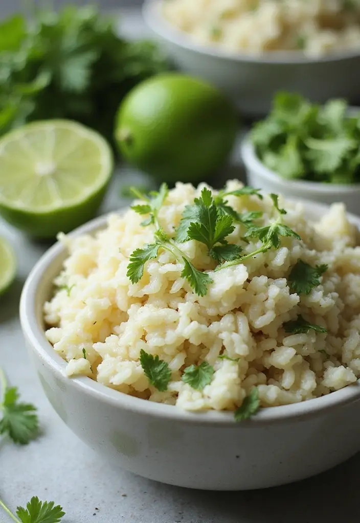 25 Best Gluten-Free Summer Recipes You’ll Love - 23. Cilantro Lime Rice