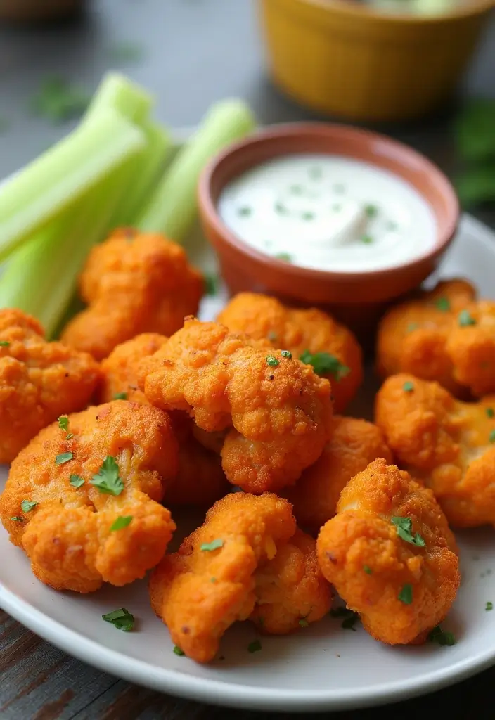 25 Best Gluten-Free Summer Recipes You’ll Love - 3. Cauliflower Buffalo Wings