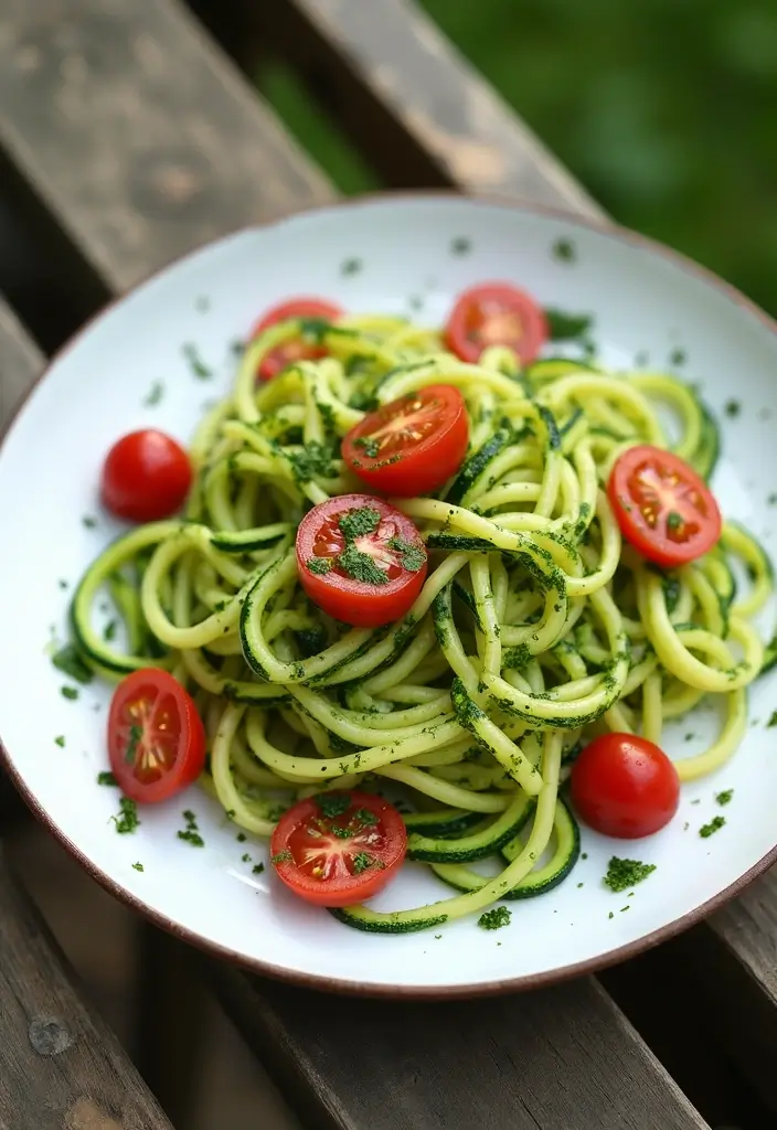 25 Best Gluten-Free Summer Recipes You’ll Love - 5. Zucchini Noodles with Pesto