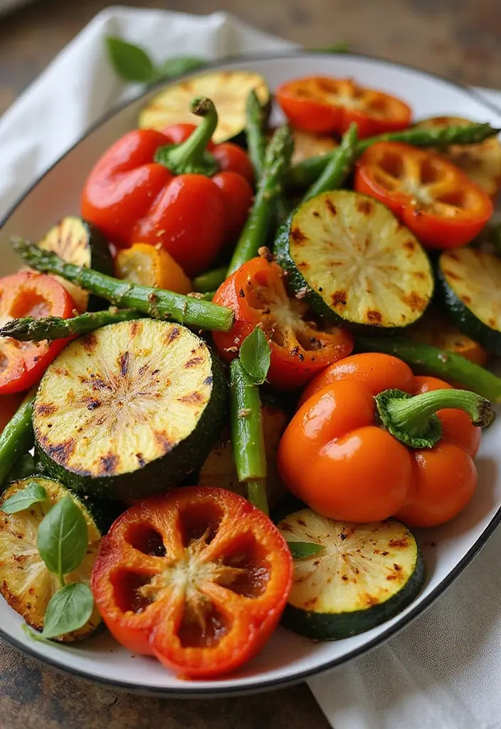 25 Best Gluten-Free Summer Recipes You’ll Love - 6. Grilled Veggie Platter
