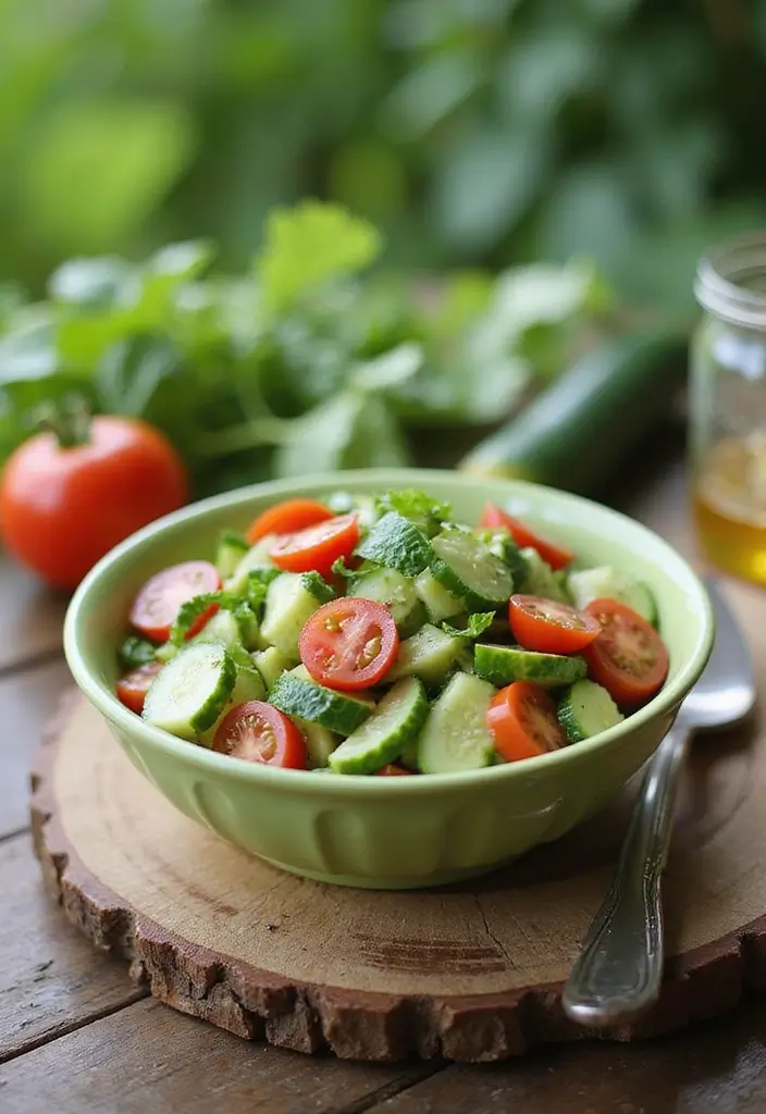 25 Best Gluten-Free Summer Recipes You’ll Love - 7. Cucumber and Tomato Salad