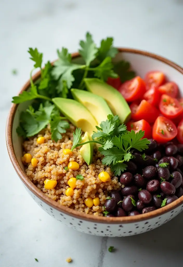 25 Budget-Friendly Gluten-Free Meals That Taste Great - 1. Quinoa & Black Bean Bowl