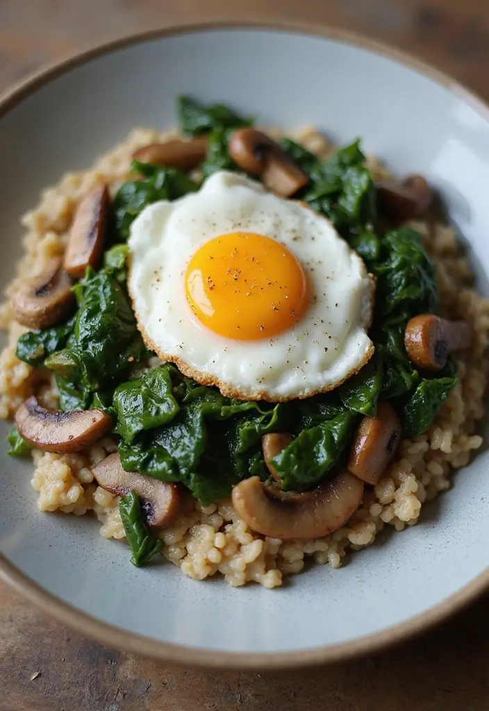 25 Budget-Friendly Gluten-Free Meals That Taste Great - 11. Savory Oatmeal Bowl