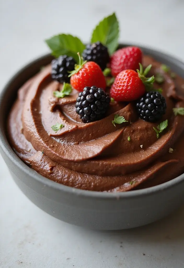 25 Budget-Friendly Gluten-Free Meals That Taste Great - 25. Chocolate Avocado Mousse