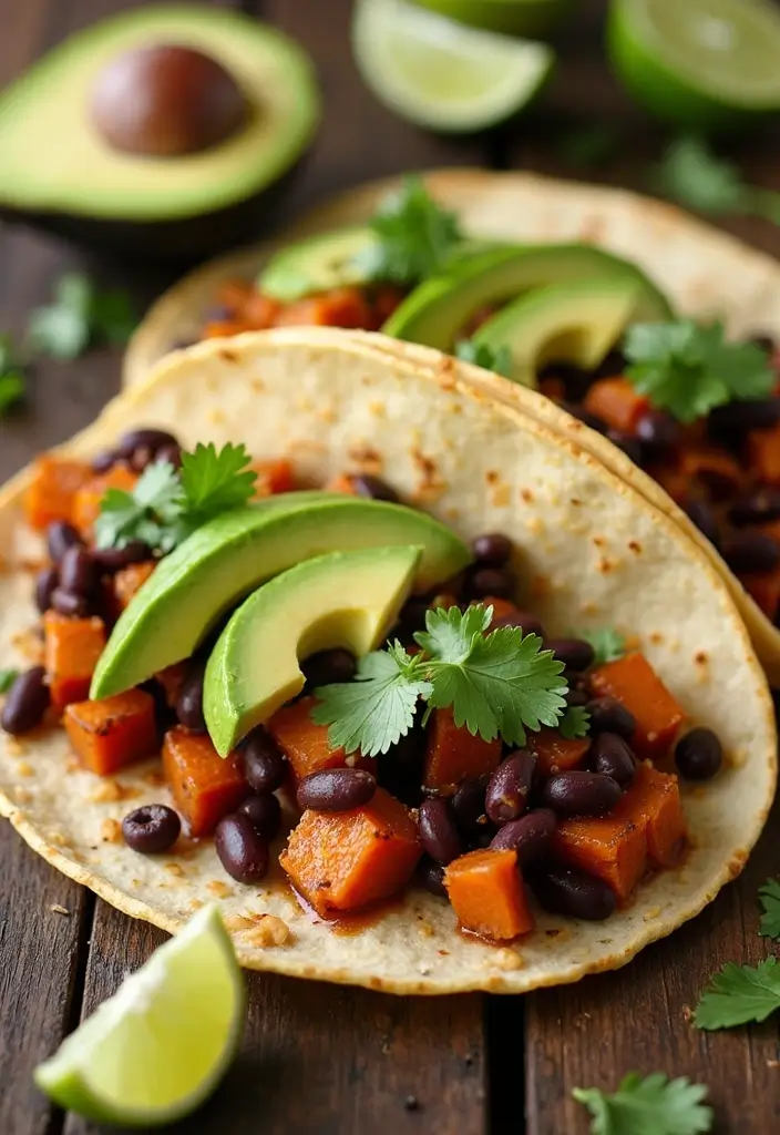 25 Budget-Friendly Gluten-Free Meals That Taste Great - 4. Sweet Potato & Black Bean Tacos