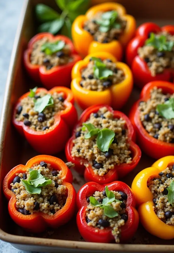 25 Budget-Friendly Gluten-Free Meals That Taste Great - 9. Stuffed Bell Peppers