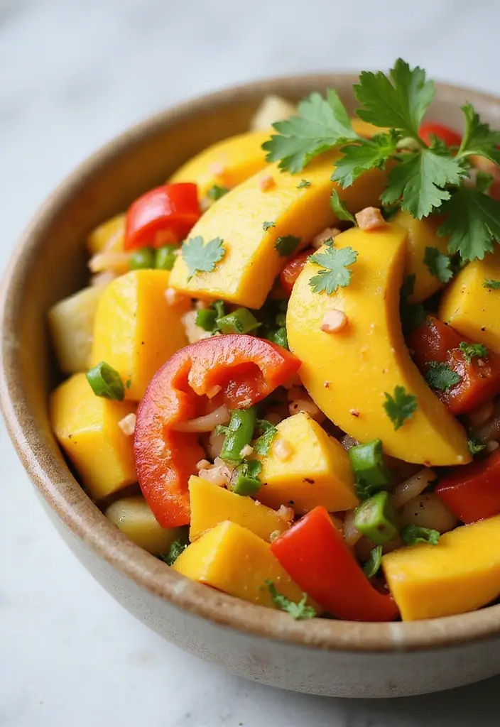 25 Gluten-Free Anti-Inflammatory Meals You’ll Love - 12. Thai Mango Salad