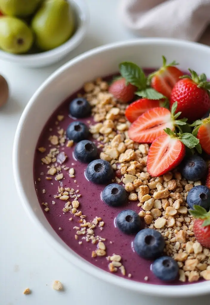 25 Gluten-Free Anti-Inflammatory Meals You’ll Love - 21. Berry Smoothie Bowl