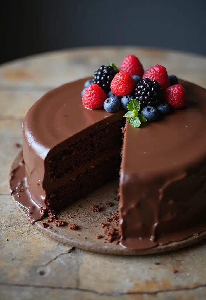 25 Gluten-Free Cakes That Look Bakery-Made - 1. Decadent Chocolate Avocado Cake