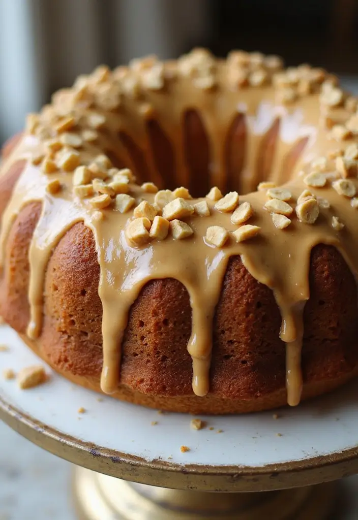 25 Gluten-Free Cakes That Look Bakery-Made - 13. Peanut Butter Banana Cake