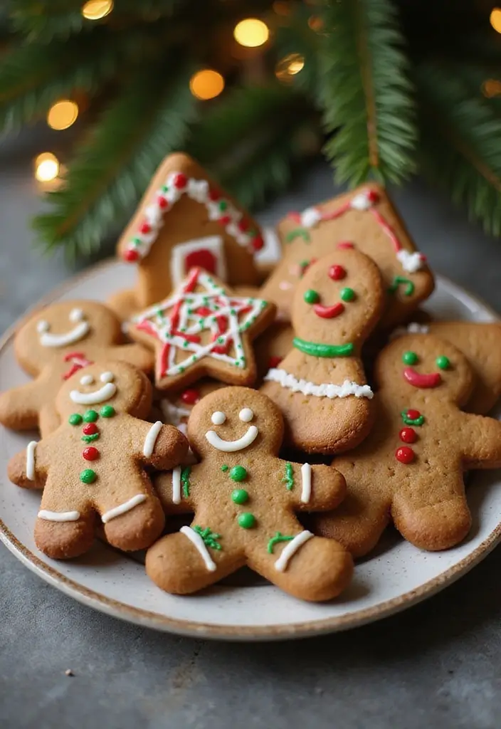 25 Gluten-Free Christmas Cookies to Bake Together - 2. Chewy Gluten-Free Gingerbread Cookies