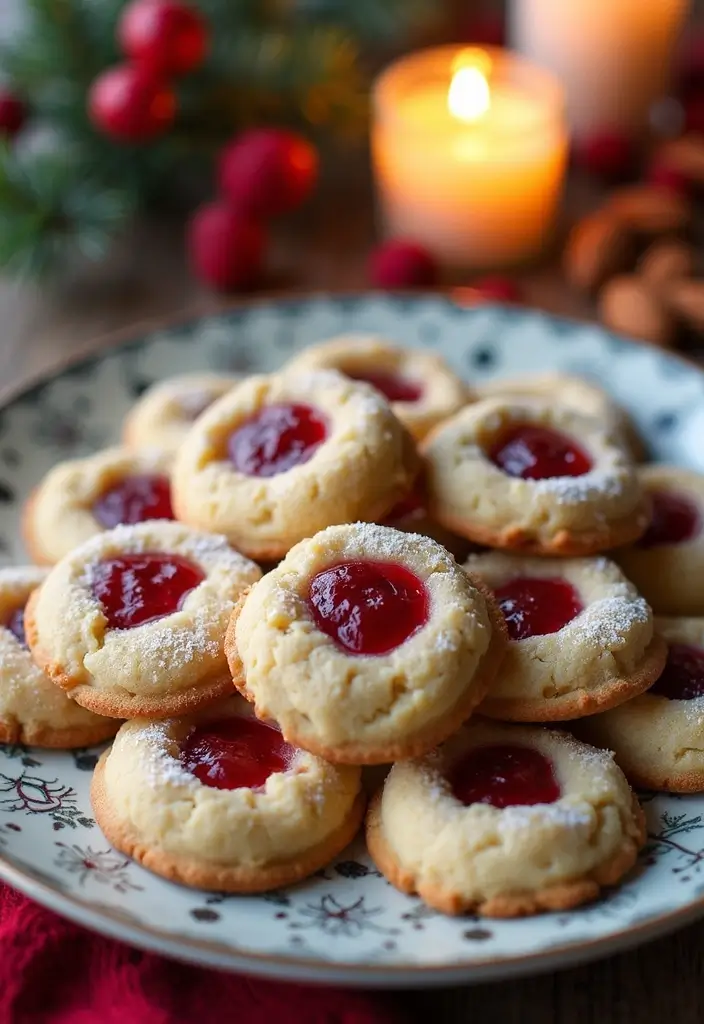 25 Gluten-Free Christmas Cookies to Bake Together - 6. Gluten-Free Raspberry Almond Cookies