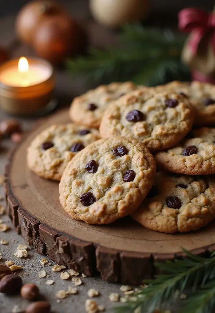 25 Gluten-Free Christmas Cookies to Bake Together - 7. Gluten-Free Oatmeal Raisin Cookies