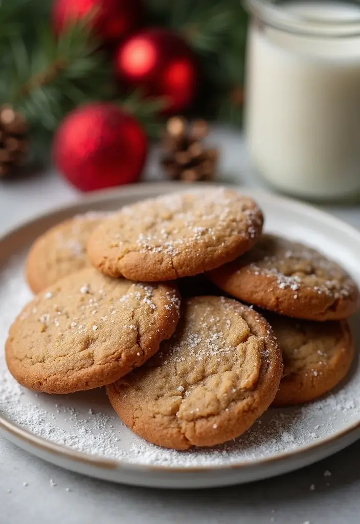 25 Gluten-Free Christmas Cookies to Bake Together - 8. Gluten-Free Molasses Cookies
