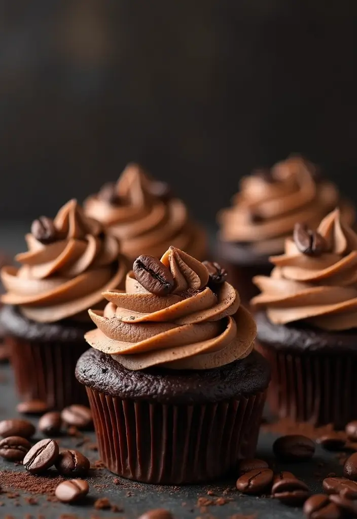 25 Gluten-Free Cupcakes That Everyone Will Love - 10. Mocha Cupcakes