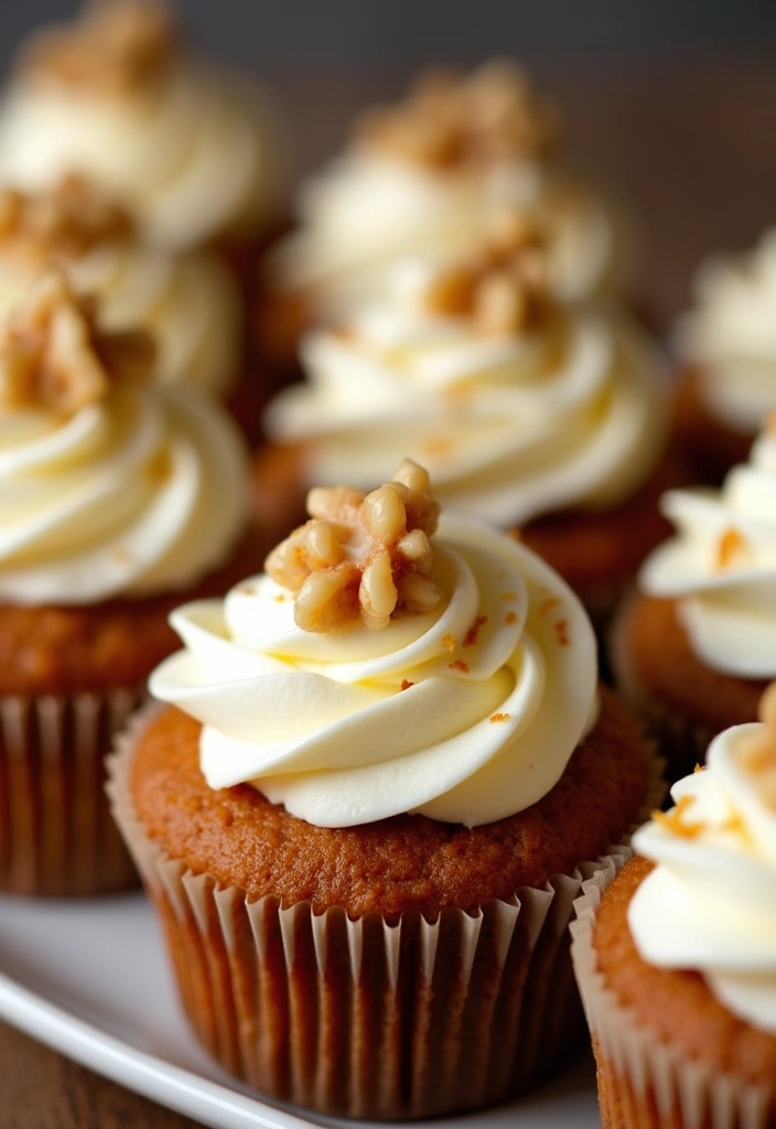 25 Gluten-Free Cupcakes That Everyone Will Love - 11. Carrot Cake Cupcakes