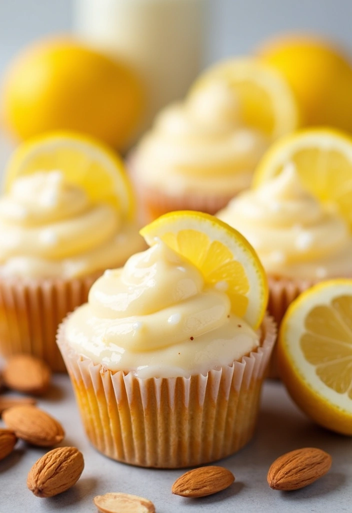 25 Gluten-Free Cupcakes That Everyone Will Love - 2. Lemon Almond Cupcakes