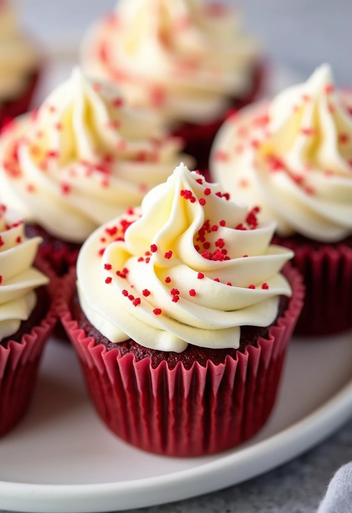 25 Gluten-Free Cupcakes That Everyone Will Love - 4. Red Velvet Cupcakes