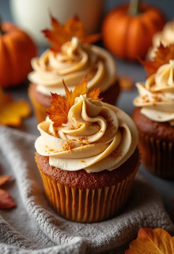 25 Gluten-Free Cupcakes That Everyone Will Love - 6. Pumpkin Spice Cupcakes