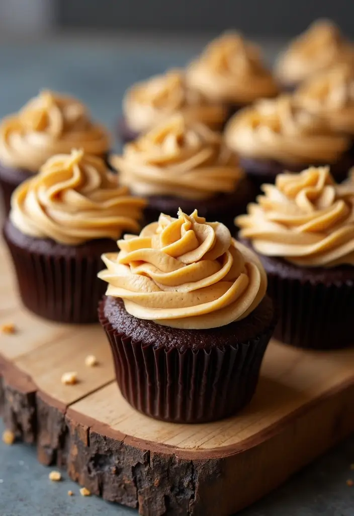 25 Gluten-Free Cupcakes That Everyone Will Love - 9. Chocolate Peanut Butter Cupcakes