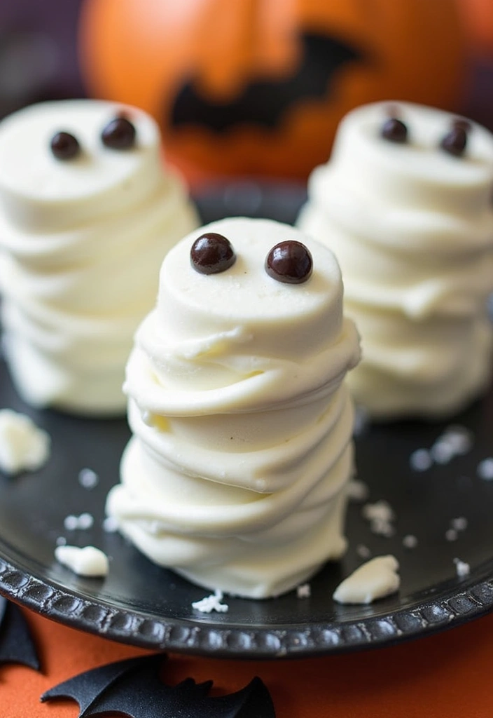 25 Gluten-Free Halloween Treats That Aren’t Boring - 1. Mummy Marshmallow Pops