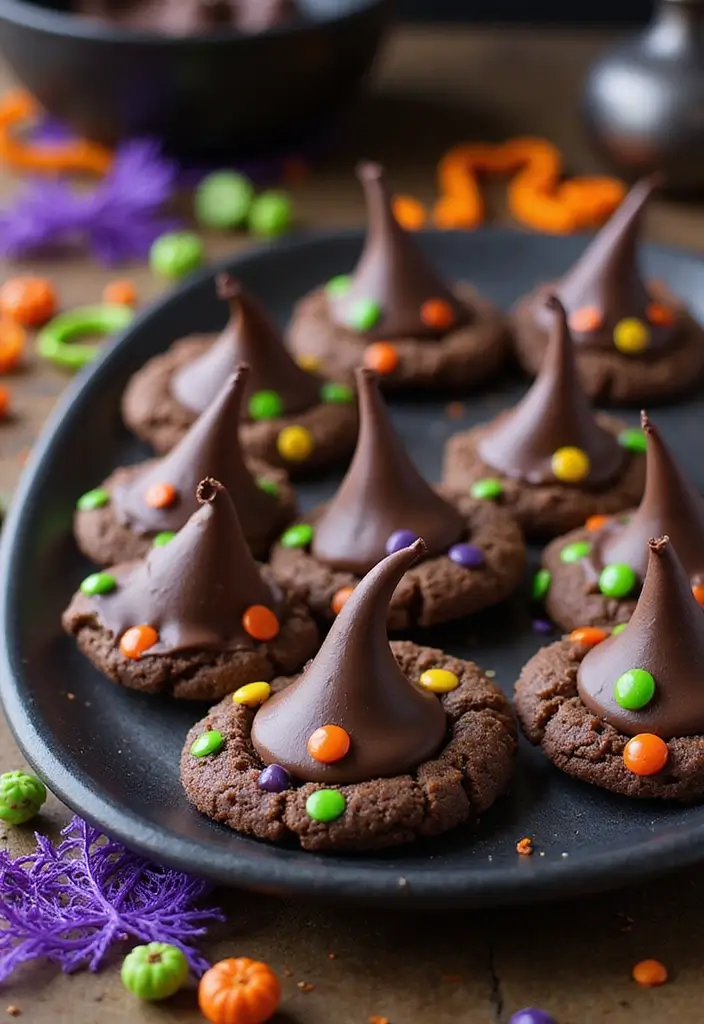25 Gluten-Free Halloween Treats That Aren’t Boring - 17. Witch Hat Cookies