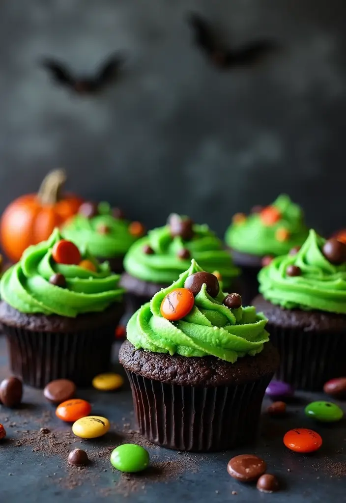 25 Gluten-Free Halloween Treats That Aren’t Boring - 18. Cauldron Cupcakes