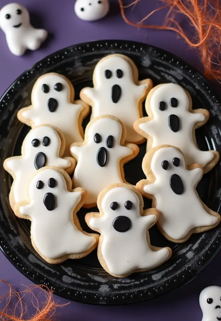 25 Gluten-Free Halloween Treats That Aren’t Boring - 3. Ghoulish Ghost Cookies