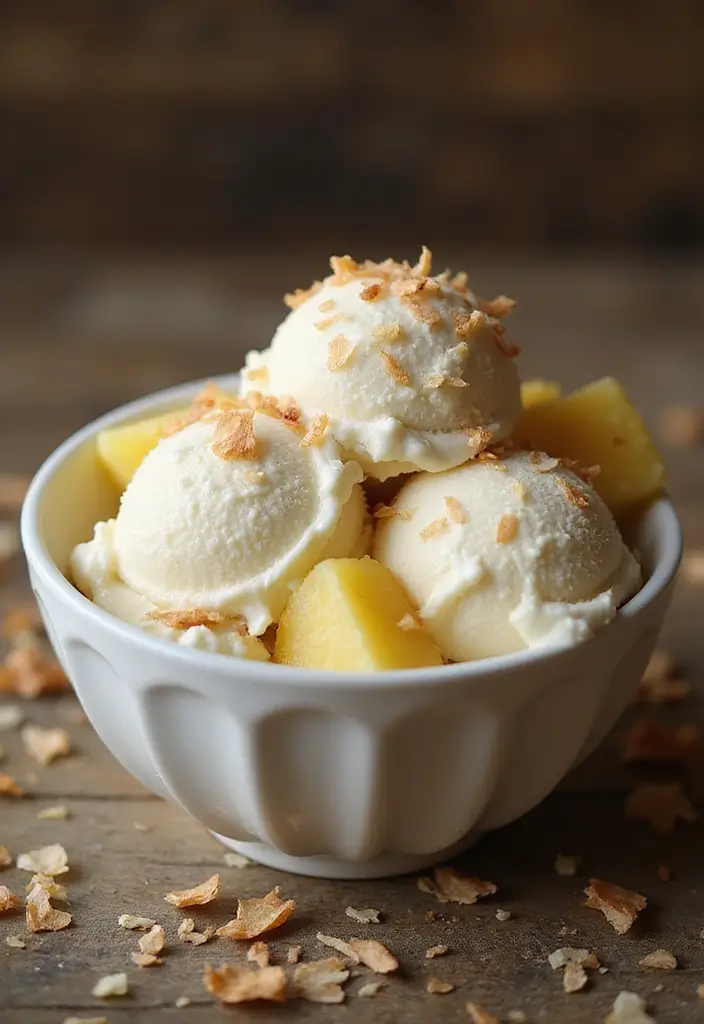 25 Gluten-Free Ice Cream Desserts You Can Make at Home - 1. Creamy Coconut Ice Cream