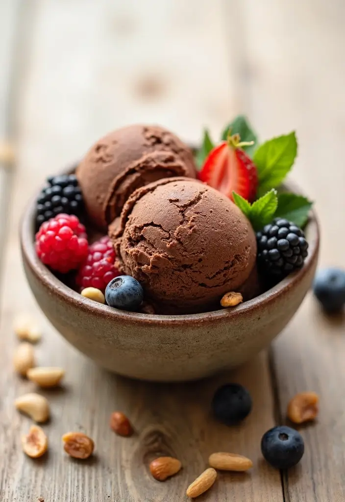 25 Gluten-Free Ice Cream Desserts You Can Make at Home - 2. Chocolate Avocado Ice Cream