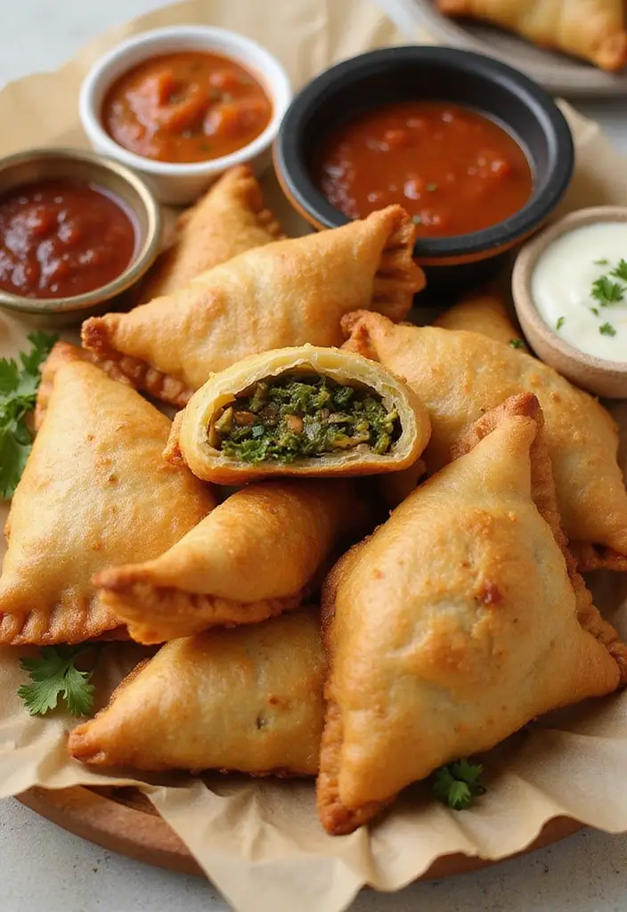 25 Gluten-Free Indian Recipes Full of Flavor - 18. Vegetable Samosas