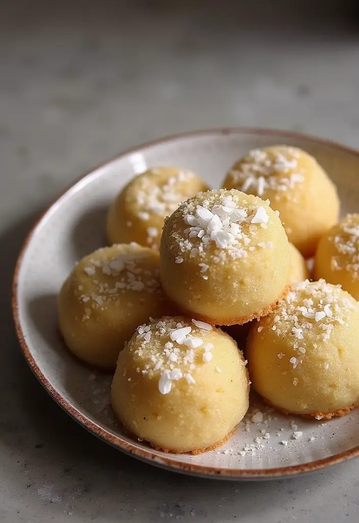 25 Gluten-Free Indian Recipes Full of Flavor - 19. Poppy Seed and Coconut Ladoo