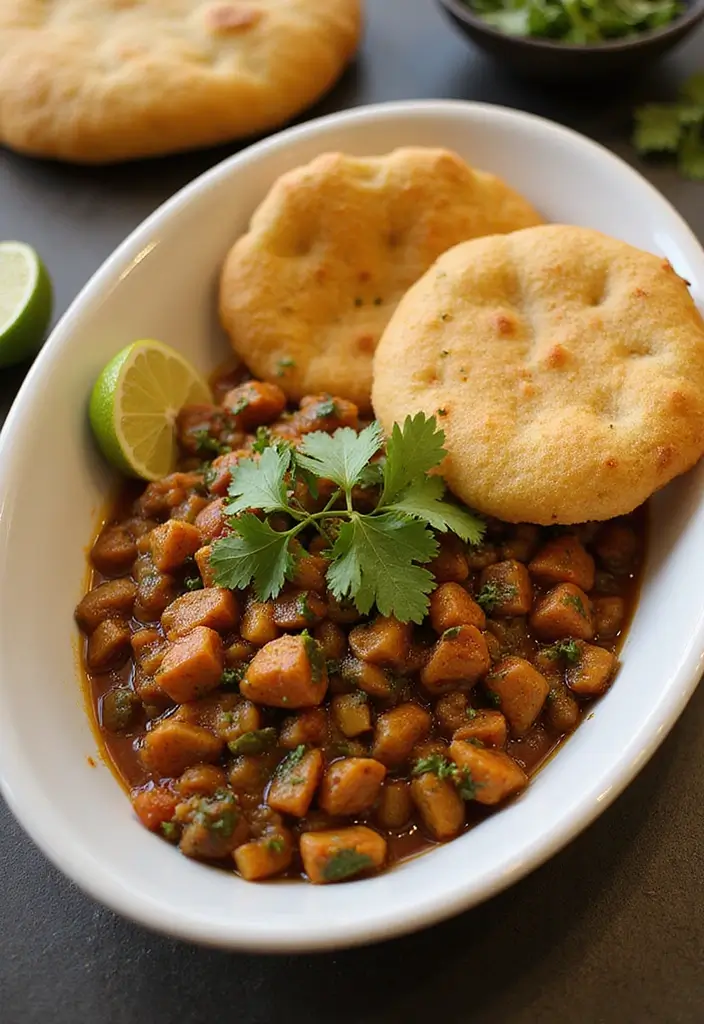25 Gluten-Free Indian Recipes Full of Flavor - 6. Chole Bhature