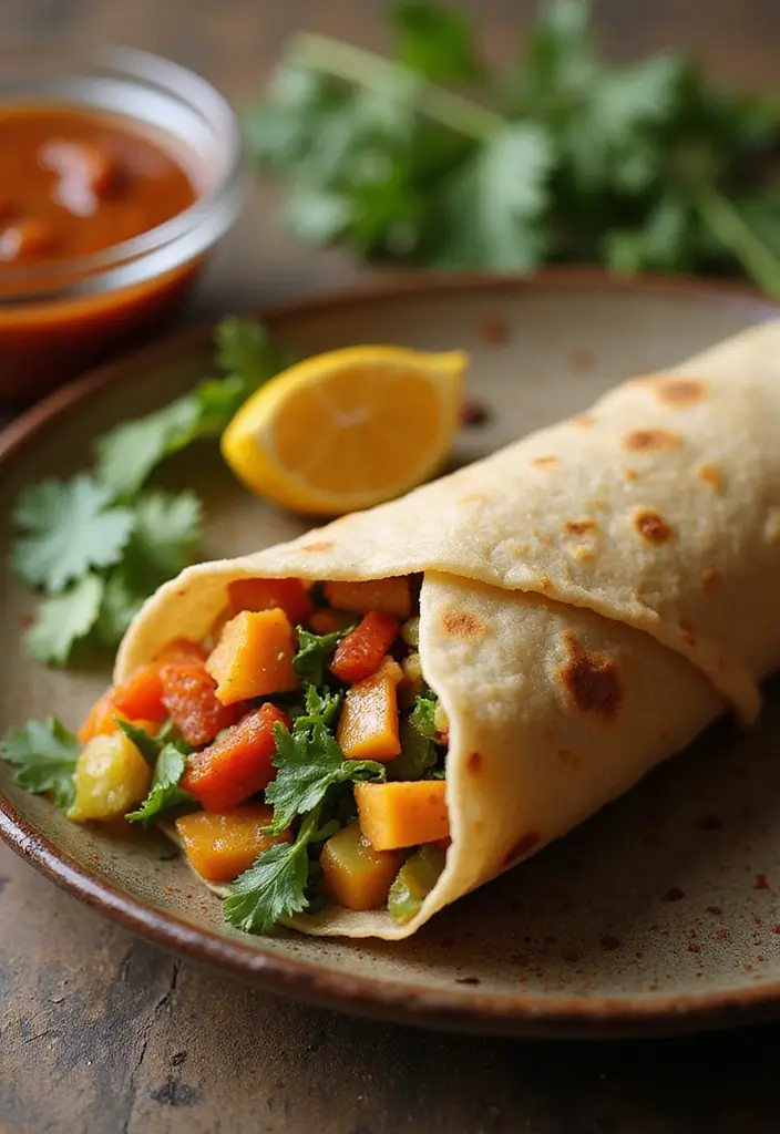 25 Gluten-Free Indian Recipes Full of Flavor - 9. Kathi Rolls