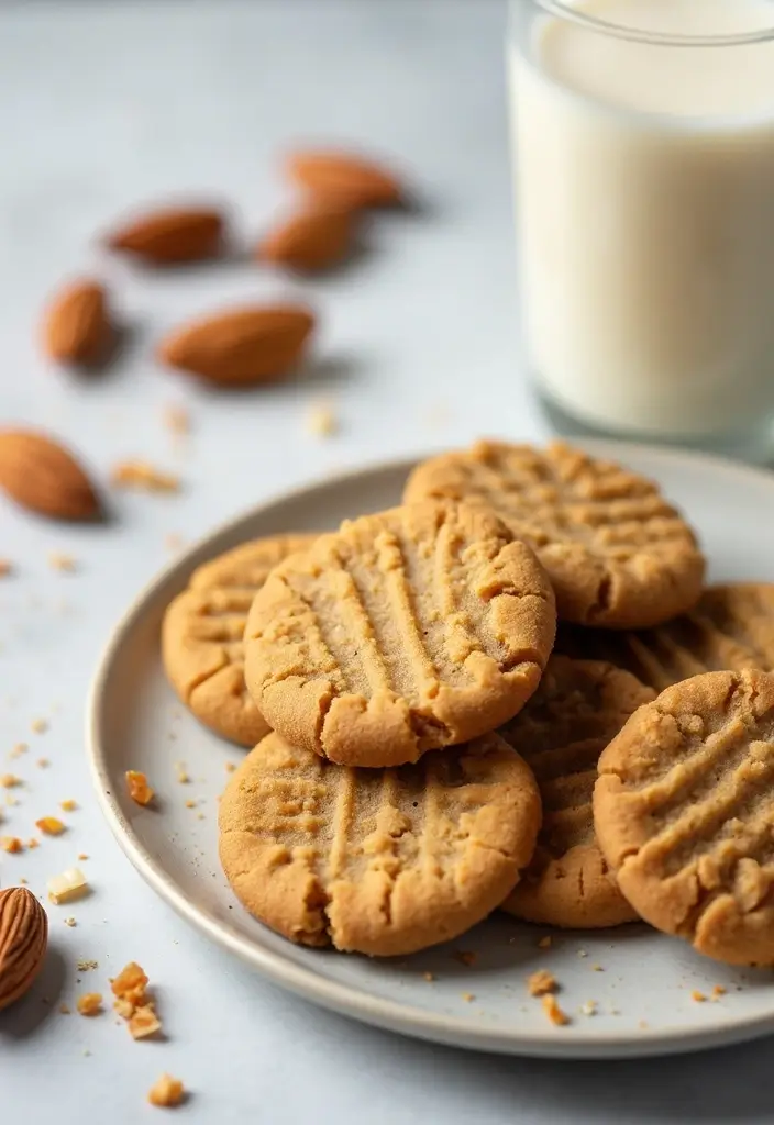 25 Gluten-Free Low-Carb Recipes for Weight Loss - 3. Almond Butter Cookies
