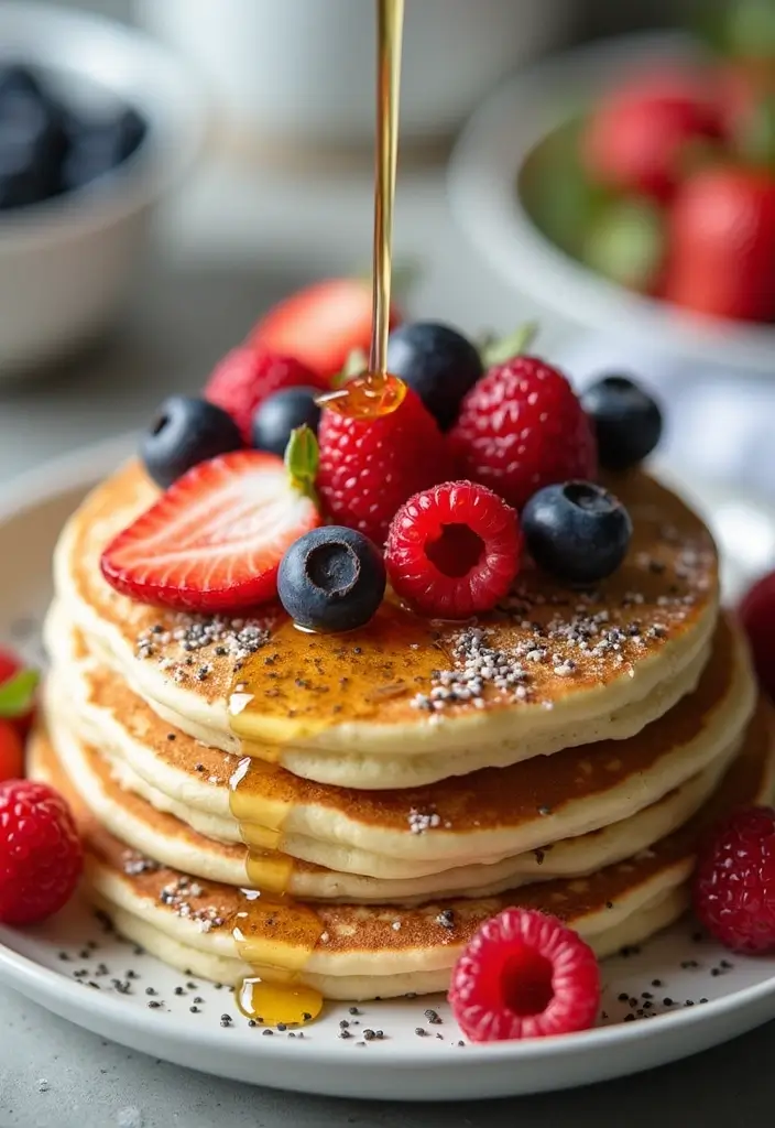 25 Gluten-Free Pancakes and Waffles for Lazy Sundays - 15. Chia Seed Pudding Pancakes