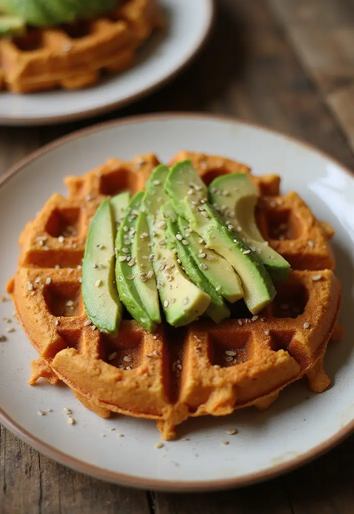 25 Gluten-Free Pancakes and Waffles for Lazy Sundays - 9. Sweet Potato Waffles