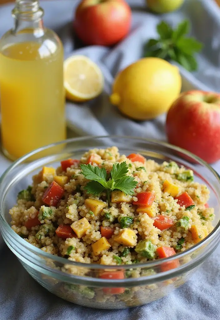 25 Gluten-Free Picnic Recipes for Summer Days - 1. Quinoa Salad with Lemon Vinaigrette