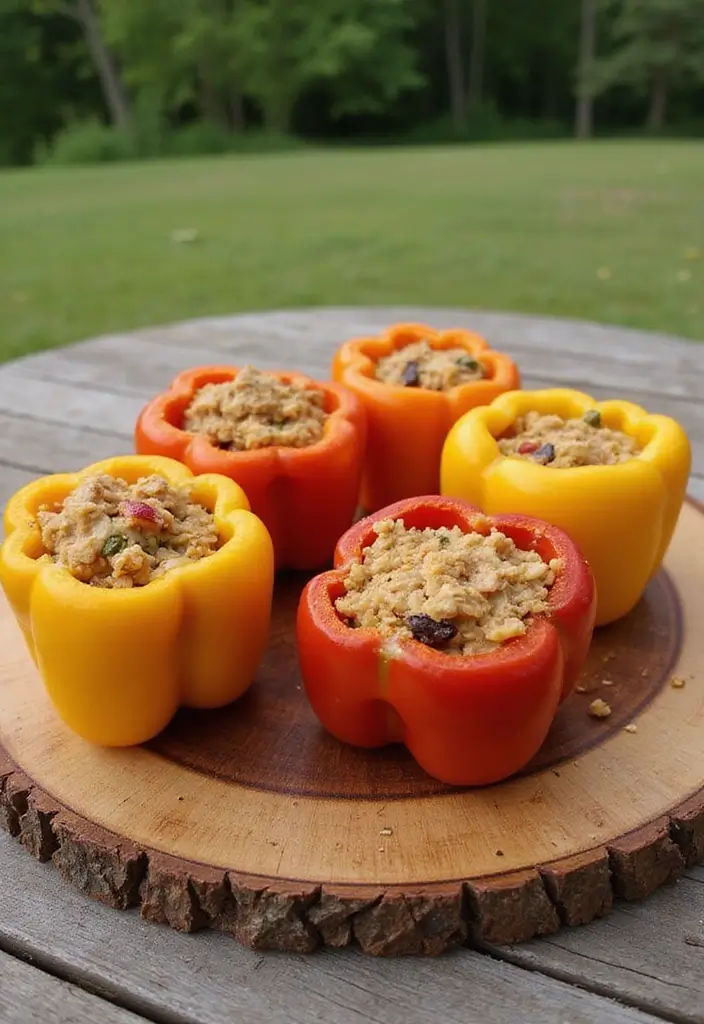 25 Gluten-Free Picnic Recipes for Summer Days - 10. Savory Stuffed Peppers