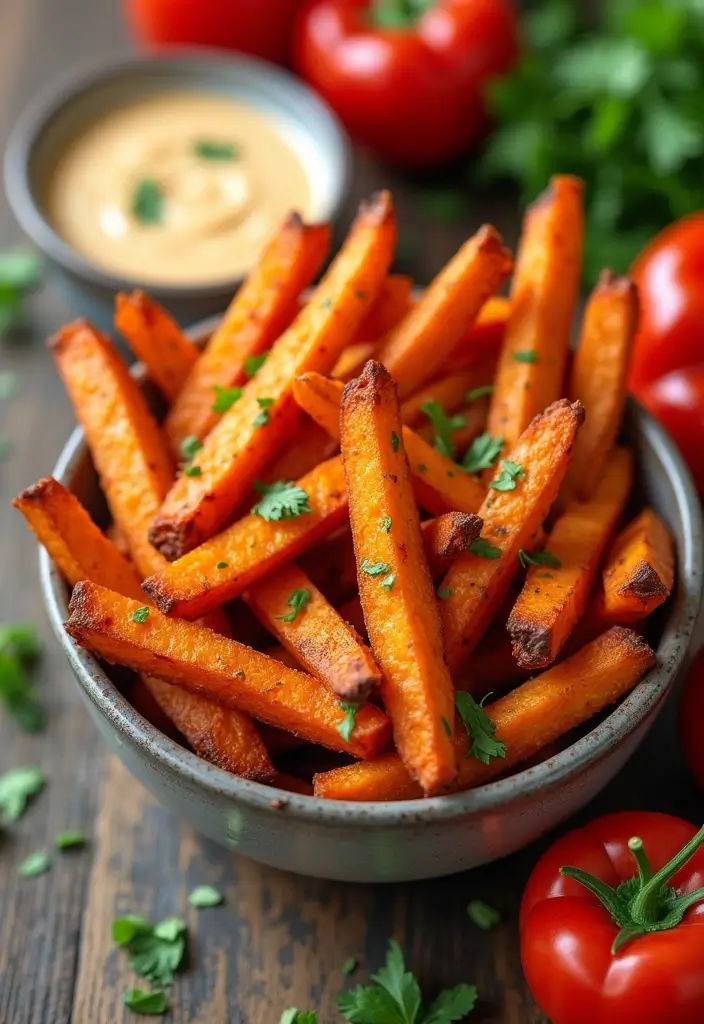 25 Gluten-Free Picnic Recipes for Summer Days - 13. Baked Sweet Potato Fries