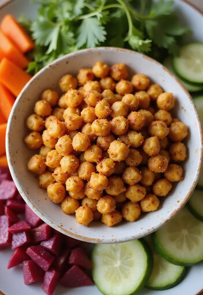 25 Gluten-Free Picnic Recipes for Summer Days - 22. Roasted Chickpeas