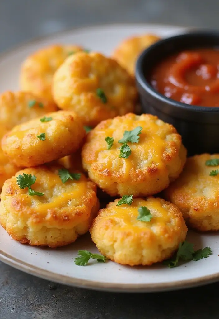 25 Gluten-Free Recipes Kids Can Help Make - 21. Cheesy Cauliflower Tots