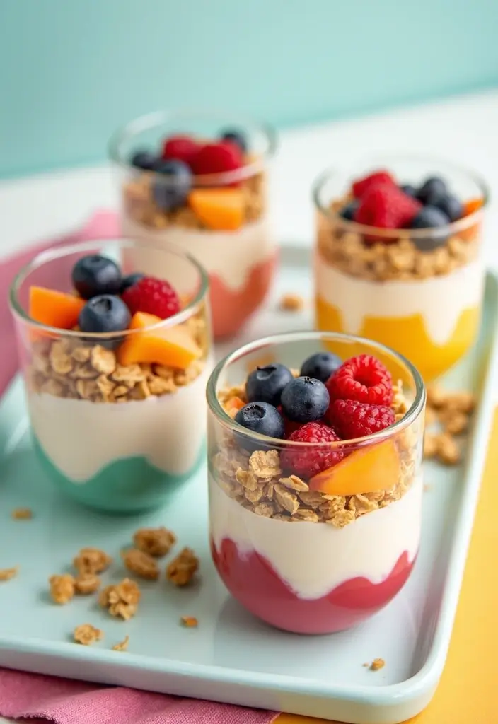 25 Gluten-Free Recipes Kids Can Help Make - 3. Fruity Yogurt Parfaits