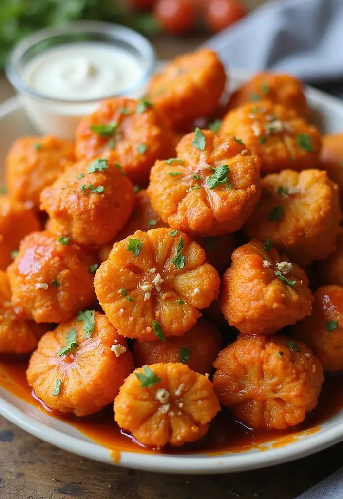 25 Gluten-Free Recipes for Festivals and Gatherings - 10. Cauliflower Buffalo Bites