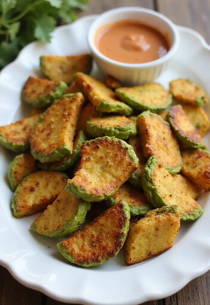 25 Gluten-Free Recipes for Festivals and Gatherings - 11. Baked Avocado Fries